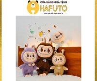 Gấu Bông Labubu Nhiều Màu Đeo Vòng Cổ Hàng Cao Cấp Siêu Hot Món Quà Dành Cho Mọi Lứa Tuổi Hafuto