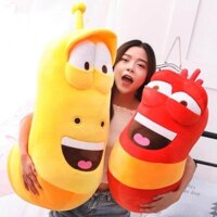 Gấu Bông Larva - Ấu Trùng Tình Nghịch, Thú Nhồi Bông Hoạt Hình BigSize Quà Tặng, Gối Ôm Cute, Mềm Mịn