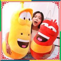 Gấu Bông Larva - con nhộng Tình Nghịch, Thú Nhồi Bông phim hoạt hình BigSize Quà Tặng, Gối Ôm Cute, Mềm Mịn (hàng chuẩn)