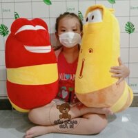 GẤU BÔNG LARVA SÂU TINH NGHỊCH VẢI MỊN MINISO HÀNG CAO CẤP XUẤT KHẨU