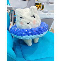 Gấu bông len hình răng