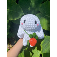 Gấu bông len thỏ bảy màu