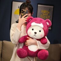 Gấu bông lena cosplay gấu dâu . khủng long . gấu sắc cầu vồng . mèo zuzu. gấu trúc heo trà sữa ,cáo