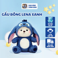 Gấu bông Lena xanh Gấu bông 5 sao - Gấu bông Lena xanh siêu dễ thương. Bộ sưu tập mới cao cấp