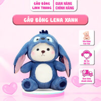Gấu Bông Lena Xanh Gấu Bông Linh Trang Shop - Gấu Nhồi Bông Siêu Cute, Dòng Sản Phẩm Mới Cao Cấp
