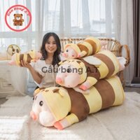 Gấu Bông Lợn Ong, Heo Ong Biến Hình, Thú Nhồi Bông Chất Liệu Bông Gòn Cao Cấp (size 25cm-1m3)_AT007