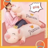 Gấu Bông Lợn Vương Miện,Lợn Bông Princess Siêu ToH&H BEDDING