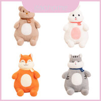 Gấu Bông Lông Cáo Thỏ Và Mèo Món Quà Hoàn Hảo Cho Trẻ Em Chiều Cao 40cm