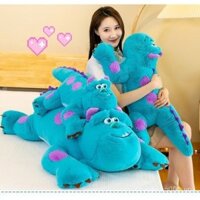 [Gấu bông lông xanh] Gối ôm ngủ tháo rửa - Đồ chơi trang trí phòng/Quà sinh nhật unisex cho trẻ em & người lớn