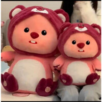 Gấu Bông Loopy Losto cute đáng yêu - Hàng Cao Cấp Loppy Dâu Tây gaubongbobo