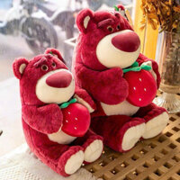 Gấu Bông Lotso Ôm Trái Dâu Siêu Đáng Yêu, Gấu Bông DIsney [SASHI]