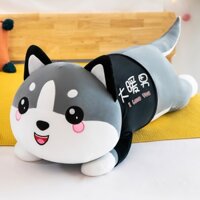 Gấu bông mèo Alaska Siêu to khổng lồ 1m4, chó bông mặc áo size đại 1m4