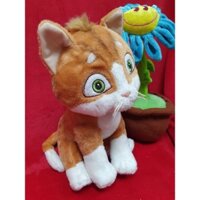 Gấu bông  mèo  mắt thêu