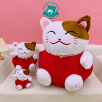 Gấu Bông Mèo Thần Tài Tết Quý Mão 2023, Mèo Bông Trang Trí Gấu Bông Online Cao Cấp