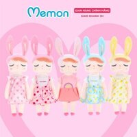 Gấu Bông Metoo Búp Bê Angela Mặc Váy Baby Cho Em Bé Cao Cấp Memon