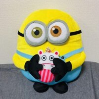 Gấu bông MINION [two eyes] - I Love Minion Ice Cream (Size lớn) - GAME PRIZE Universal Japan