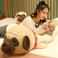 GẤU BÔNG MINISO CHÓ MẶT XỆ CAO CẤP TẶNG GẤU BÔNG BÁNH MÌ