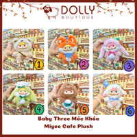 Gấu Bông Miyee Cafe Plush Blind Box [ Chọn Mẫu theo Số Đánh Dấu]