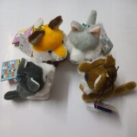 gấu bông móc khóa cún amuse