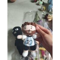 [GẤU BÔNG-MÓC KHOÁ] DOLL CẦU THỦ MESSI