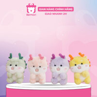 Gấu Bông Móc Khóa Rồng Baby Nhiều Màu Sắc SIze 15cm Dễ Thương Treo Balo, Túi Xách - Bemori.official