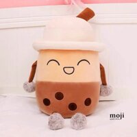 Gấu bông MS Milk tea happy face chân dài 25cm