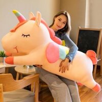 Gấu Bông Ngựa Kỳ Lân Unicorn [Siêu to - Khổng lồ] Size 90cm và 1m3