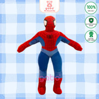 Gấu Bông Người Nhện - Siêu Nhân Người Nhện Spider Men gối ôm cho bé trai, gối ôm dài cute, thú nhồi bông GABO TEDDY BEAR
