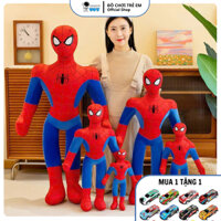 Gấu Bông Người Nhện Spider Man To - Đồ Chơi Thú Nhồi Bông Siêu Nhân Anh Hùng Gấu Bông Gối Ôm Đồ Chơi