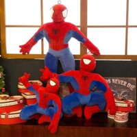 Gấu Bông Người Nhện Spider Man-Gấu Bông Siêu Nhân Cho Bé Dễ Thương Mẫu Hot Xả Kho