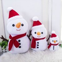 Gấu Bông Người Tuyết -Thú Nhồi Bông Người Tuyết Giáng Sinh - Gấu Bông Giáng Sinh Merry Christmas