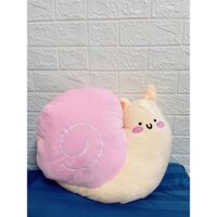 Gấu bông ốc sên cảm xúc 2 mặt size lớn ôm