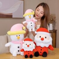 Gấu Bông Ông Già Noel 4 Chiều Gấu Bông Giáng Sinh