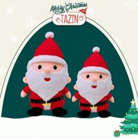 Gấu Bông Ông Già Noel Ngồi, Gấu Bông Giáng Sinh Trang Trí Dễ Thương