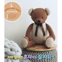 Gấu bông Organic Milion Baby 85cm Made in Korean