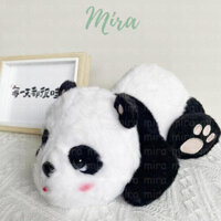 Gấu Bông Panda, Búp Bê Gấu Trúc Bông Cute Dễ Thương Quà Sinh Nhật 25cm MIRA-GB28228