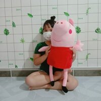 GẤU BÔNG PEPPA ĐỒ CHƠI THÚ BÔNG HEO PEPPA HEO GOUGRE CAO CẤP CHO BÉ