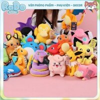 Gấu Bông Pokemon Chính Hãng Chất Liệu Bông Mềm Không Kích Ứng Da