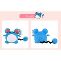 Gấu bông Pokémon Chuột nước Maril+ tặng 1 hình xăm dễ thương bất kỳ