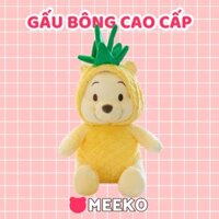 Gấu bông Pooh disney màu vàng siêu dễ thương/ Thú nhồi bông quả dứa cao cấp Meeko