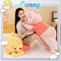 Gấu bông Pooh hồng hoa anh đào mặc váy dễ thương