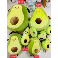 Gấu bông quả bơ-thú nhồi bông-gối ôm bơ dài