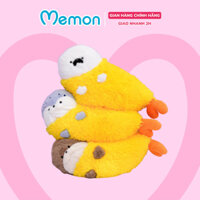 Gấu bông rái cá chiên xù Memon thú nhồi bông hải cẩu chiên xù mềm mịn cao cấp