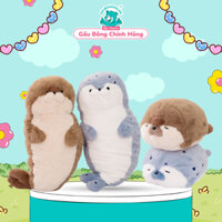 Gấu bông rái cá Gấu Bông Online thú nhồi bông gối ôm hải cẩu dễ thương mềm mịn cao cấp