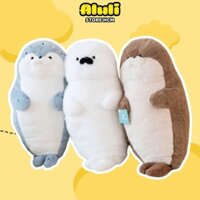 Gấu bông rái cá,hải cẩu 40Cm 70Cm êm mịn dễ thương cao cấp Aluli