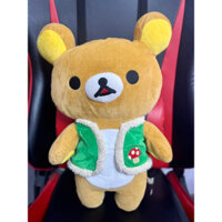 Gấu Bông Rilakkuma Nâu Áo xanh