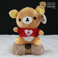 Gấu Bông Rilakkuma nhí mặc áo thun