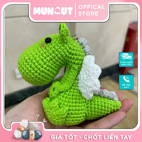 Gấu Bông Rồng Xanh Lá Muncut handmade size 12cm