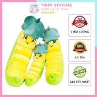 Gấu Bông Sâu Đậu Thú Nhồi Bông Sâu Đậu Cao Cấp Mềm Mịn 70cm - 1m2 TINDY OFFICIAL