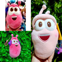 Gấu bông sâu Larva hồng
